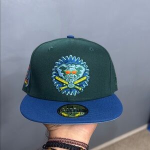 New Era Oakland Athletics 50th year patch 7 5/8